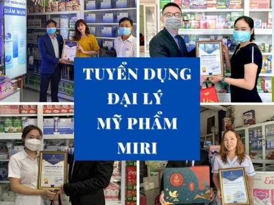 tuyen dung dai ly my pham miri