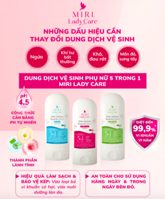 dung dich ve sinh phu nu cho tuoi day thi nao tot nhat